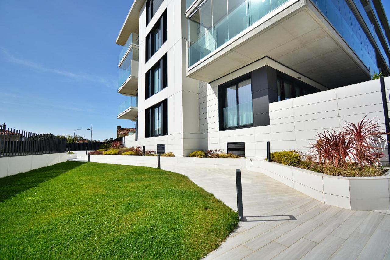 Precioso Apartamento Con Piscina En Sanxenxo Exteriör bild